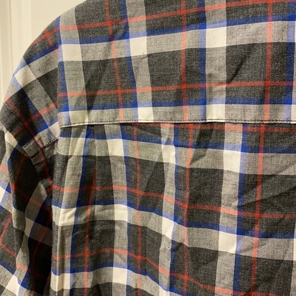 J Crew Heathered Cotton Plaid Button Down Shirt New - Picture 11 of 12